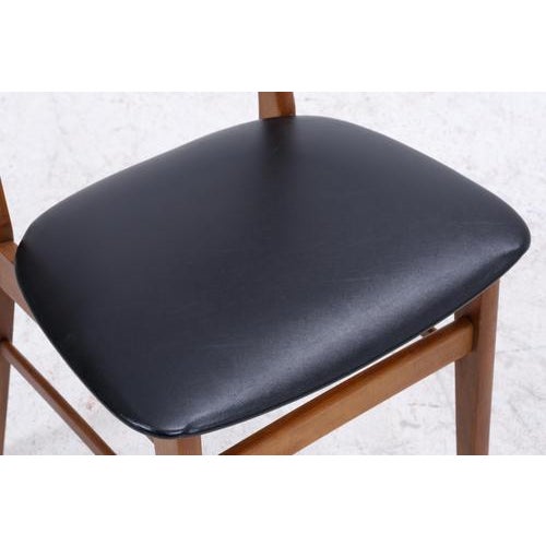 Brown Mid-Century Danish Teak and Leather Chairs from Farstrup Møbler, Set of 4 For Sale - Image 8 of 16