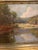 An exceptional, investment-grade 1931 original American antique landscape oil painting on board by listed regional artist...
