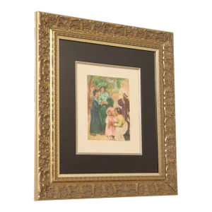 Pierre Auguste Renoir 'La Famille' Limited Edition Etching