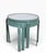 Set of three stacking garden, patio, poolside side tables, in good, original, clean and ready to use condition, showing...