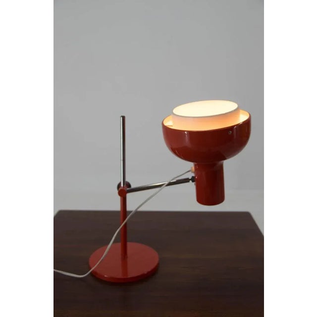 1970s Mid-Century Table Lamp by Josef Hurk for Napako, 1970s For Sale - Image 5 of 6