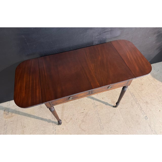 Georgian Sofa Table in the style of Gillows, 1820 For Sale - Image 11 of 18