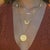 Early 21st Century Mystic Guardian Coin Medallion Necklace For Sale - Image 5 of 11