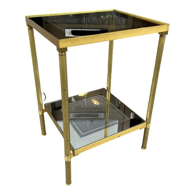 Brass Side Table, 1970s For Sale - Image 10 of 10