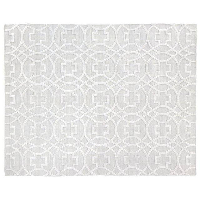 Exquisite Rugs Wellington Hand Loom Wool Beige - 9'x12' For Sale - Image 9 of 9