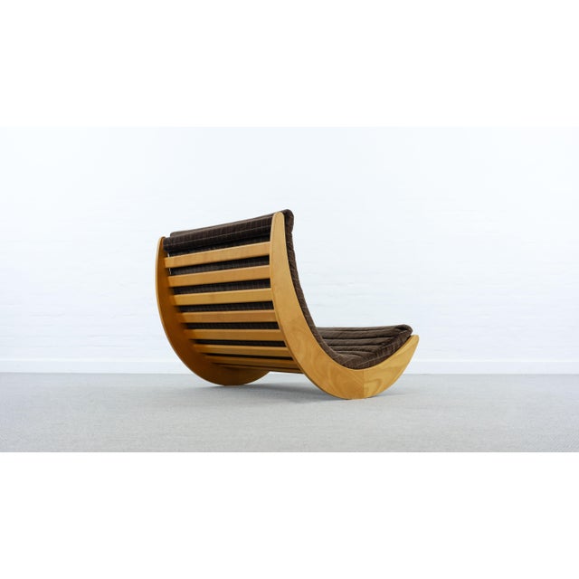 Rosenthal Tandem Relaxer 2for2 Rocking Chair by Verner Panton for Rosenthal, 1970s For Sale - Image 4 of 18