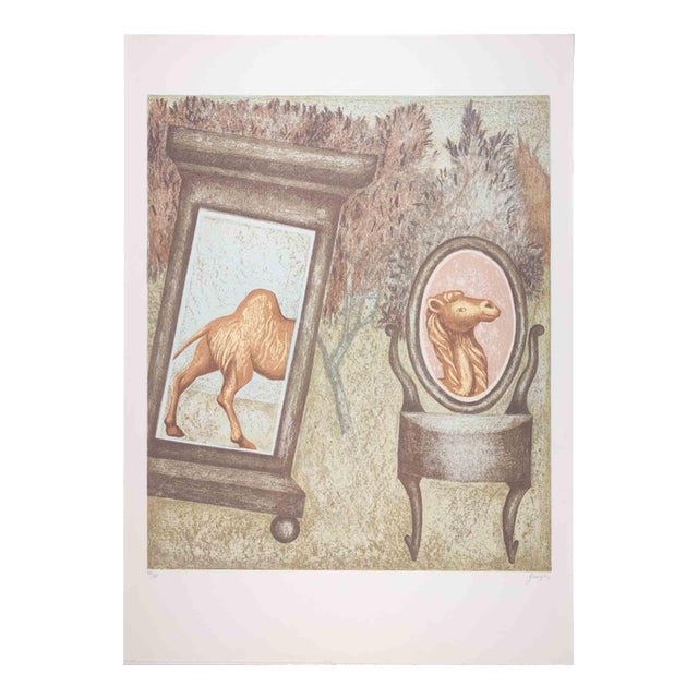 Enrico Benaglia, The Camel, 1990s, Lithograph For Sale