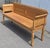 1900 - 1909 Pine Paneled Bench or Settle For Sale - Image 5 of 14