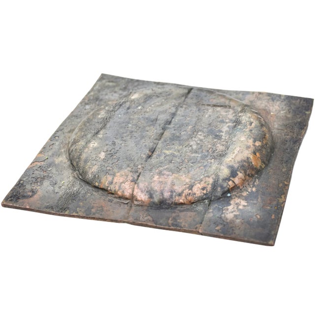 Antique Moorish-Patterned Brass Ashtray For Sale - Image 4 of 5