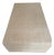Crate & Barrel Meadow Grasscloth Coffee Table For Sale