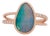 2.5ct Boulder Opal Ring With Natural Diamond Accents: Solid 14k Gold, Size 6.75 For Sale
