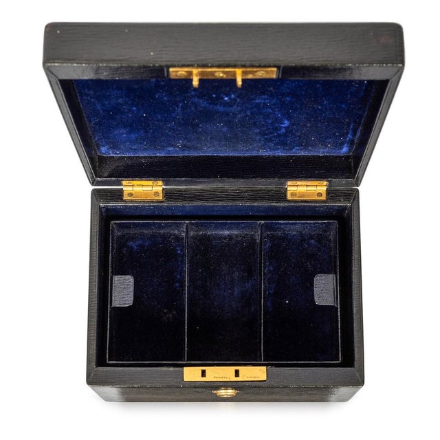 1920s 20th Century Leather Jewellery Box, 1920s For Sale - Image 5 of 18