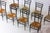Spinetto Chairs from Chiavari, 1960s, Set of 8 For Sale - Image 4 of 12