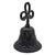 Cast Bronze European Table Bell With Tri-Lobed Handle, 4.5" For Sale In San Francisco - Image 6 of 11