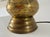 Figurative 1950s Brass India Import Lamp Pressed and Hand Hammered Cultural Figurative Design For Sale - Image 3 of 11