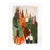 Skyscrapers - Original Architectural Cityscape Mixed Media Collage on Paper by Maria C. Bernhardsson For Sale