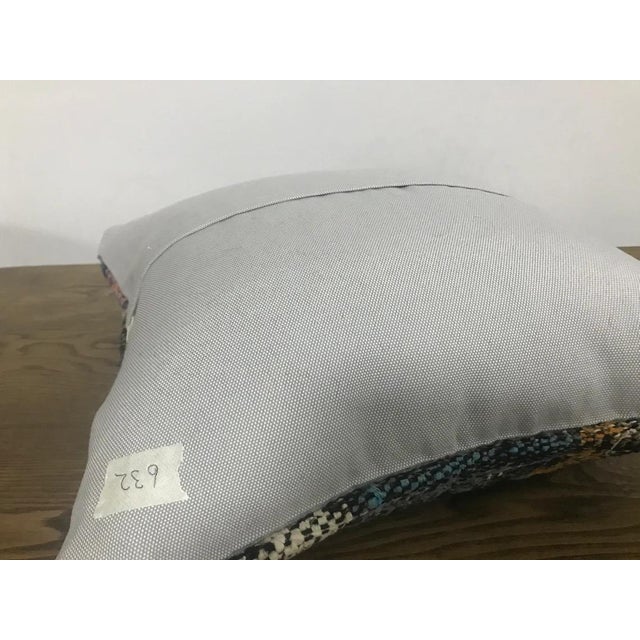 This handmade rug pillow cover is made from anatolia rug/kilim location.each of our rug/kilim pillow cover is cut from and...