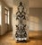 Black Antique Victorian Ornate Cast Iron Hall Stand with Marble Base, 19th Century For Sale - Image 8 of 8