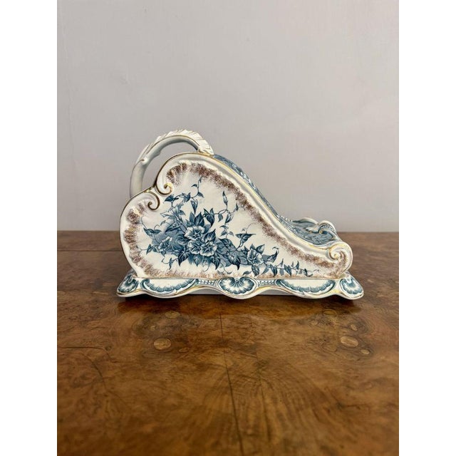 Ceramic Antique Cheese Dish and Cover, 1890, Set of 2 For Sale - Image 7 of 7