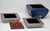 Postmodern Artist Crafted Pagoda Style Metallic Wood Stacking Catchall Box For Sale - Image 3 of 10