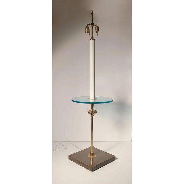 Tommi Parzinger floor lamp table by Parzinger Originals.