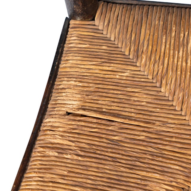 Upper Connecticut Valley Hitchcock Turtle-Back Rush Seat Side Chair, C. 1820-30 For Sale - Image 11 of 14