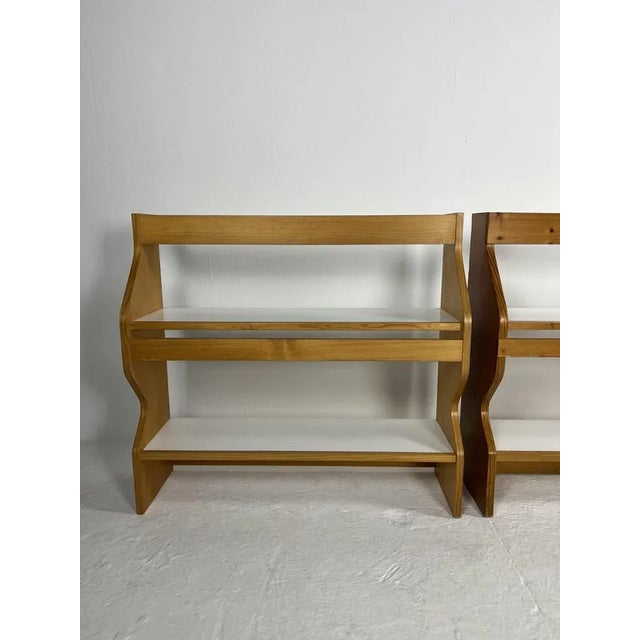 Goldenrod Shelves by Charlotte Perriand, Set of 2 For Sale - Image 8 of 18