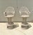 Vintage Mid Century Russell Woodard patio Bar Stools that swivel. There is no markings on these chairs , but the owner...