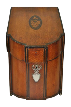 18th Century Mahogany Knife Box