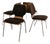 Vintage Office Chairs by Carlo Ratti, 1970s, Set of 4 For Sale