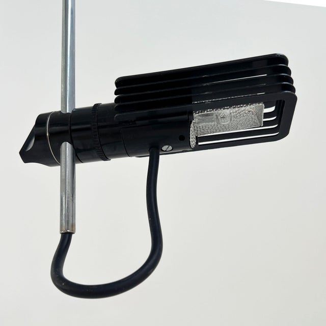 1960s Wing Desk Lamp attributed to Bruno Gecchelin for Oluce, 1970s For Sale - Image 5 of 10