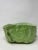Chartreuse Wannopee Lettuce Leaf, Trade Mark, Majolica 1901-1903 Pottery Bowl For Sale - Image 8 of 11