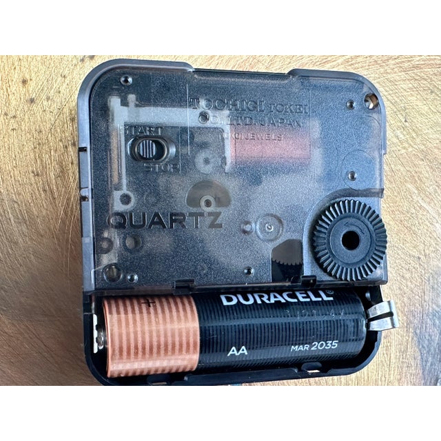 Copper Brushed Copper Mantel Clock by Christopher Poehlmann 1993 For Sale - Image 8 of 8