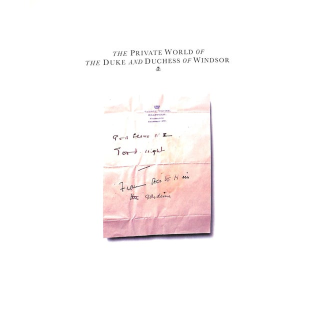 "The Private World of the Duke and Duchess of Windsor" 1995 Vickers, Hugo For Sale - Image 10 of 12