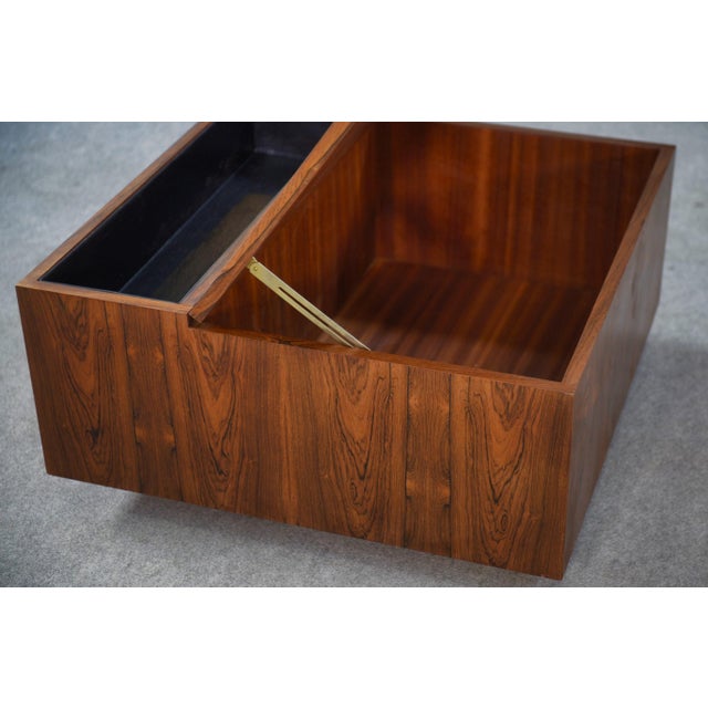 Wooden Bar Coffee Table, 1970s For Sale - Image 11 of 12