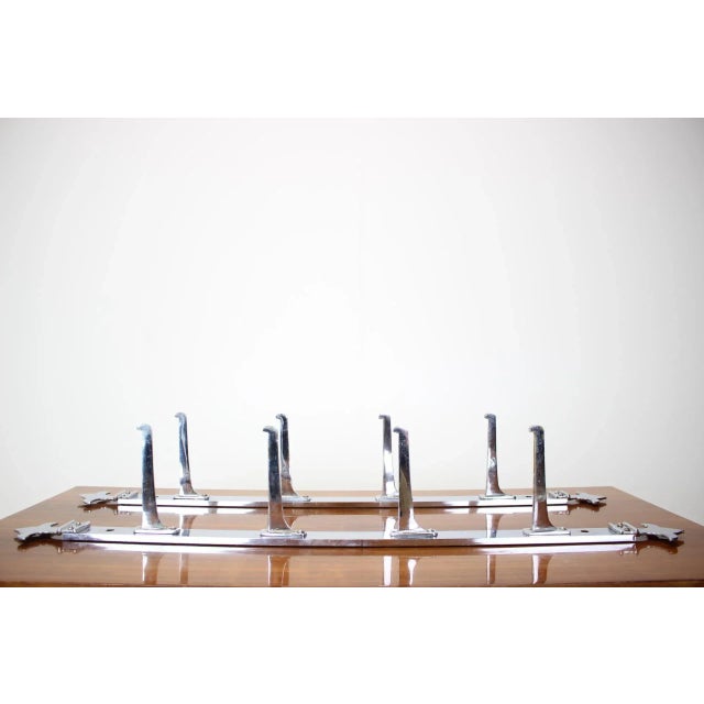 Handmade. Chrome. High weight. It was used by a meat butcher. Quality processing.