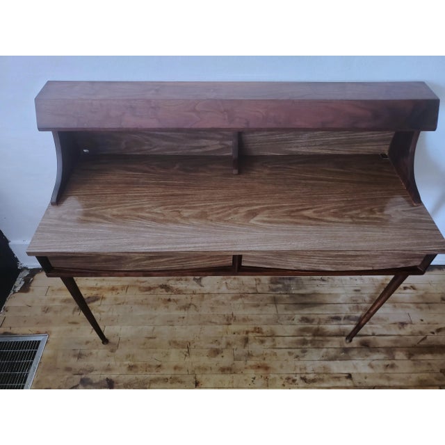 1960s Vintage Norwegian Style Desk Inspired by John Texmon "Ola" Desk For Sale - Image 4 of 11