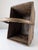 Antique Wabi-Sabi Wooden Log Basket with Wrought Iron Fittings For Sale - Image 10 of 18