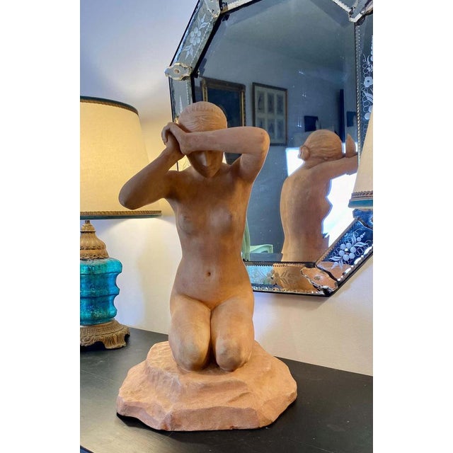 Stanislas Lami, Nude Woman, Early 20th Century, Terracotta For Sale - Image 12 of 18