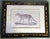 John-Richard Framed Nature Prints of a Lioness & Margay Pair Faux Tortoiseshell Wood 16x12.5 For Sale - Image 10 of 18