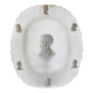 Grand Tour Relief Plate, 1800s For Sale