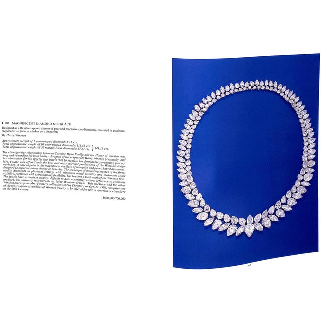 [103] pp. w/ lots 601-708 Christie's New York 1987 11 1/4" x 8 3/4" Caroline Ryan – granddaughter of Thomas Fortune Ryan,...