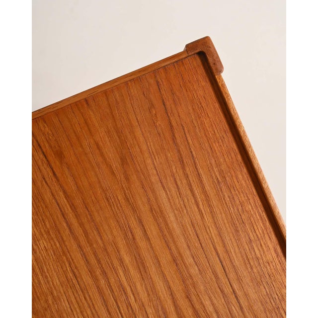 Wood Mid-Century Scandinavian Bench, 1950s For Sale - Image 7 of 9