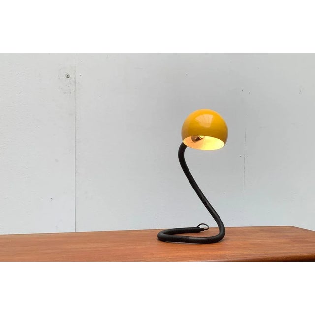 Vintage Snake Cobra Table Lamp For Sale - Image 11 of 18