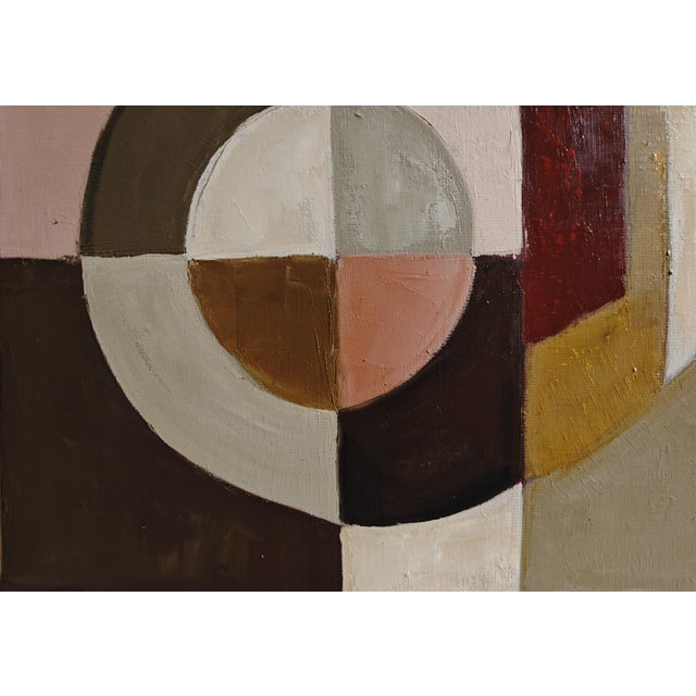 Axe De Convergence, Abstract, Geometric, Framed by Sophie Dumont For Sale - Image 4 of 7