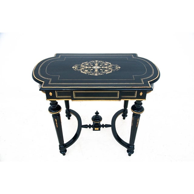 Early 19th Century Napoleon III Table by Hans Makart, Austria For Sale - Image 3 of 16