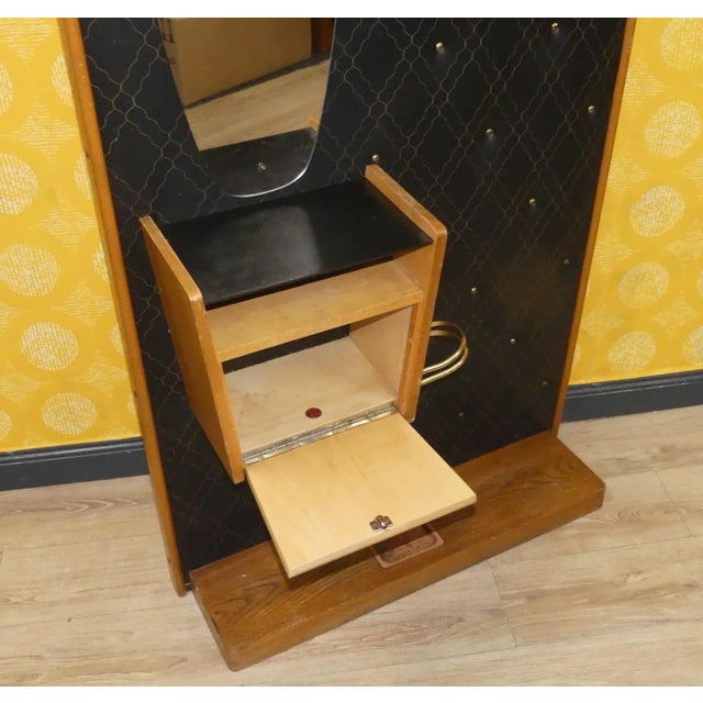 Coat and Hat Rack with Umbrella Stand and Mirror Box from Verralux, 1960s For Sale - Image 10 of 13