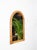 Mid-Century Arch Mirror with Double Bamboo Frame and Rattan Wicker, Italy, 1970s For Sale - Image 3 of 13