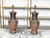 Mid 20th Century Mid 20th Century Asian Midcentury Bronze Urn-Shaped Table Lamps with Rooster and Meander - Pair For Sale - Image 5 of 9