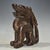 Asian Antiqued Bronze Mythical Beast Sculpture - Dragon Figure Desk Decor For Sale - Image 3 of 9